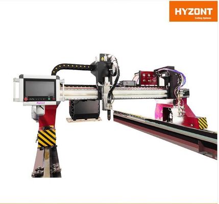 10000mm/Min Flame Plasma Cnc Cutting Machine 300A 4m Beam Width