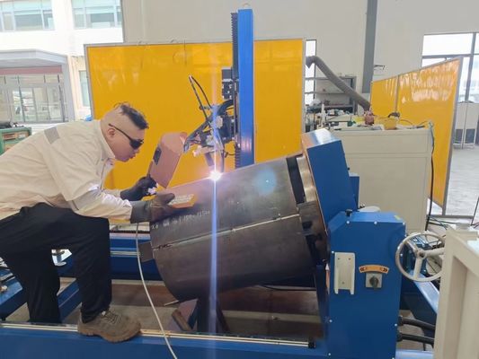 chất lượng  100-5000mm Tank Diameter Circular Seam Welding Machine with Water Cooling and 3-400A Welding Power nhà máy