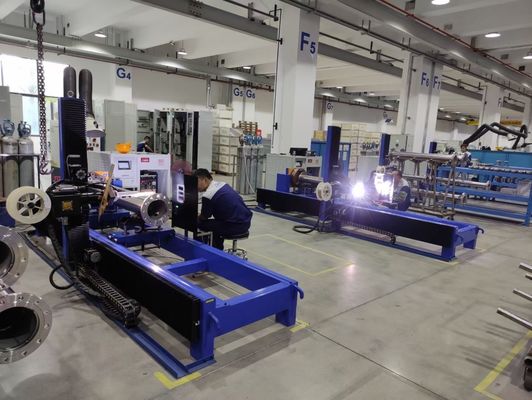 Máy hàn đường ống TIG tốc độ cao tự động với dòng hàn 10-500Amp và nguồn cấp dây