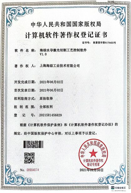 Trung Quốc Hyzont(Shanghai) Industrial Technologies Co.,Ltd. Chứng chỉ